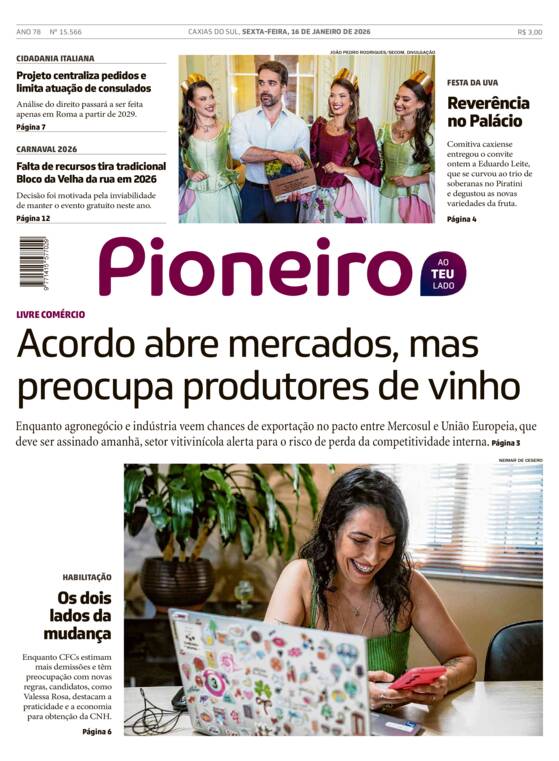 Capa Jornal Impresso