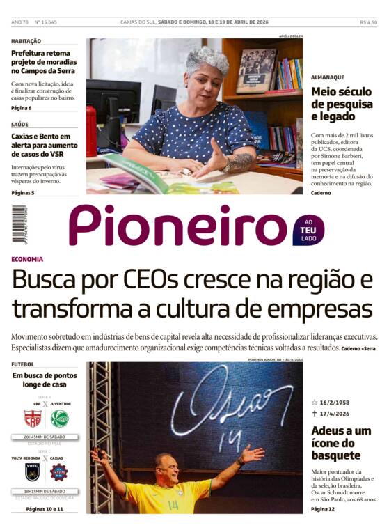 Capa Jornal Impresso