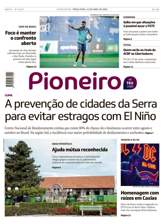 Capa Jornal Impresso
