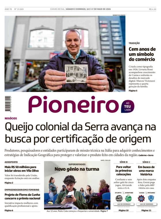 Capa Jornal Impresso