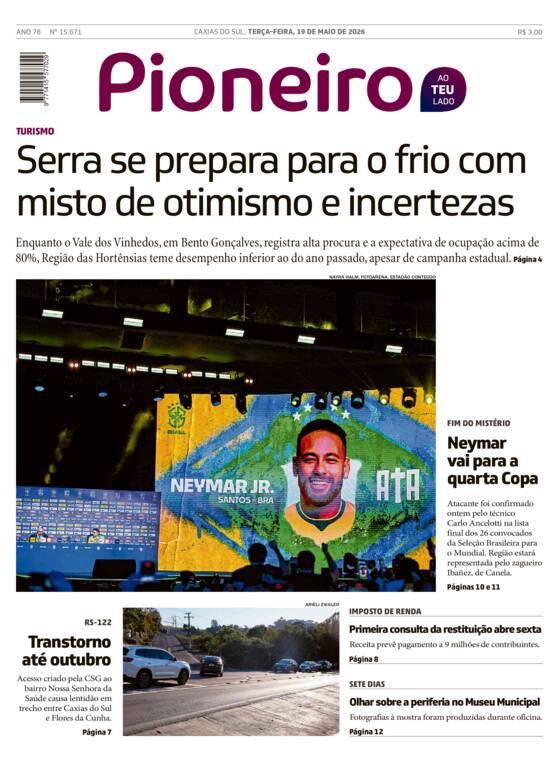 Capa Jornal Impresso