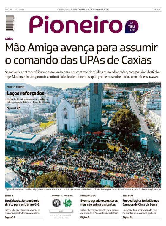 Capa Jornal Impresso