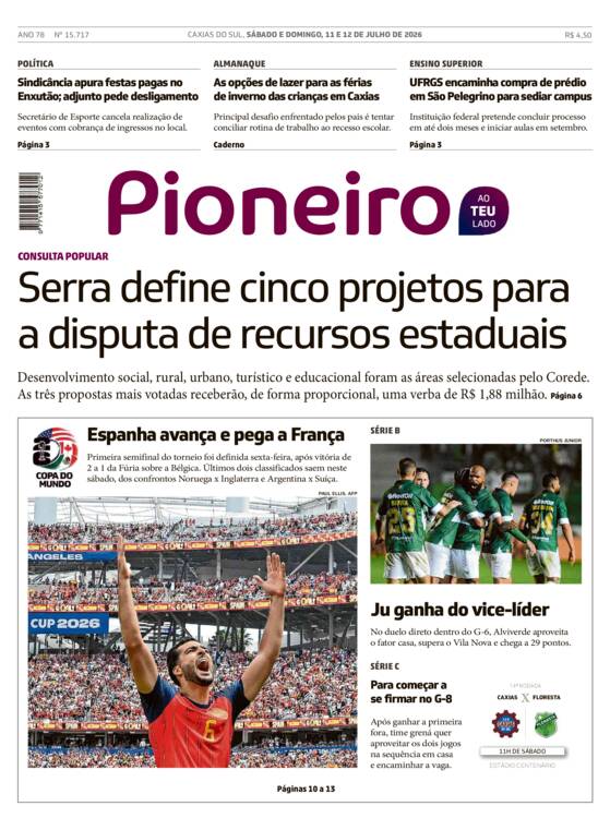 Capa Jornal Impresso