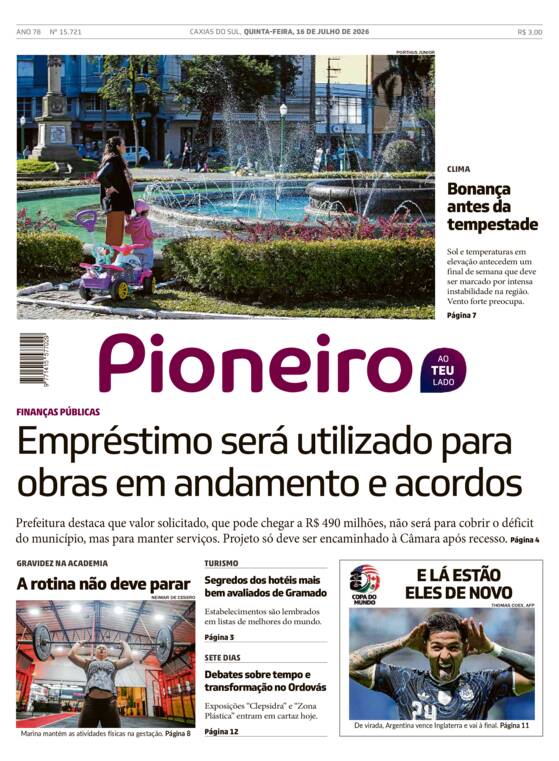 Capa Jornal Impresso
