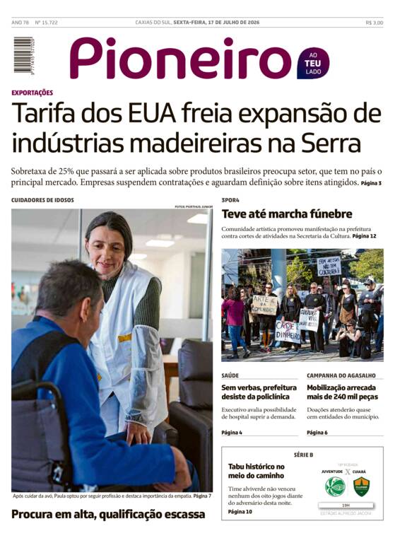 Capa Jornal Impresso