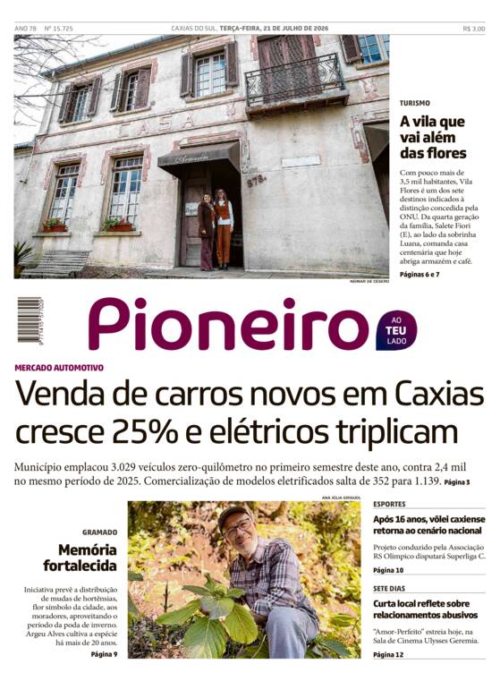 Capa Jornal Impresso