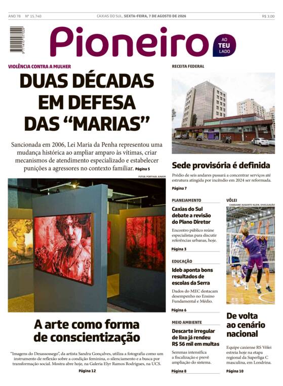 Capa Jornal Impresso