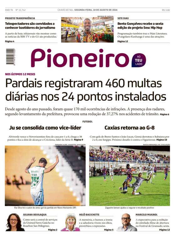 Capa Jornal Impresso