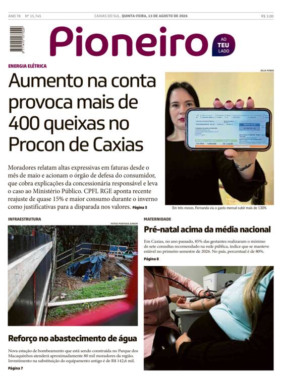 Capa Jornal Impresso