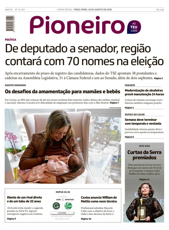 Capa Jornal Impresso