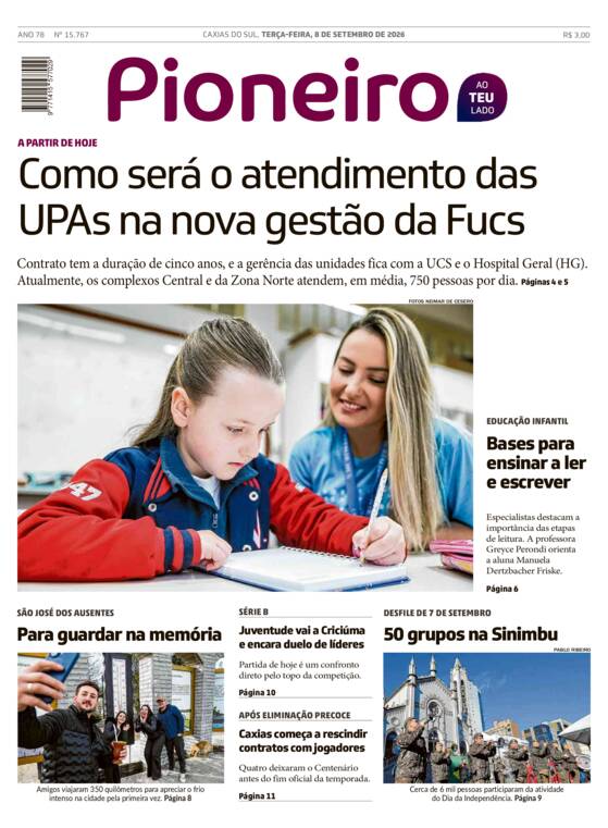 Capa Jornal Impresso