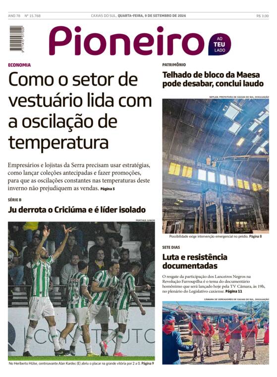 Capa Jornal Impresso