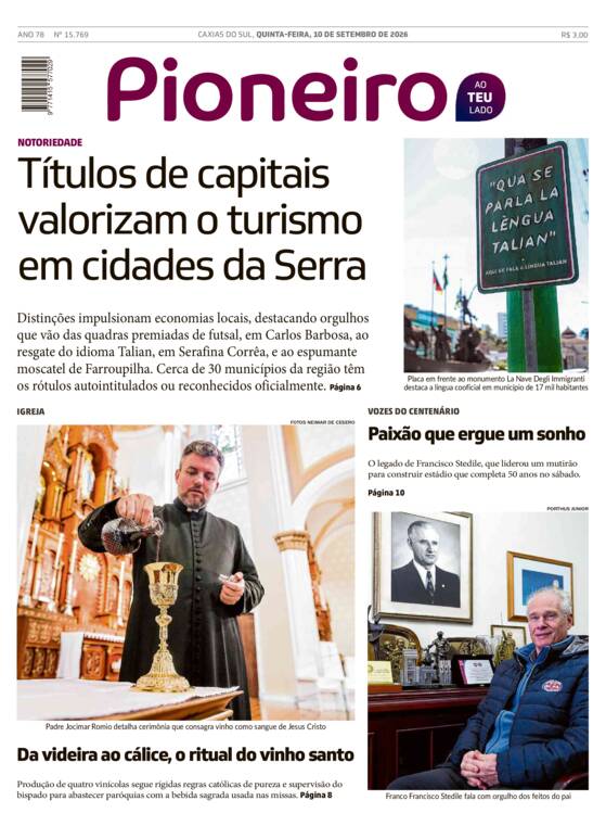 Capa Jornal Impresso