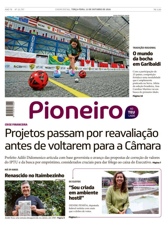 Capa Jornal Impresso