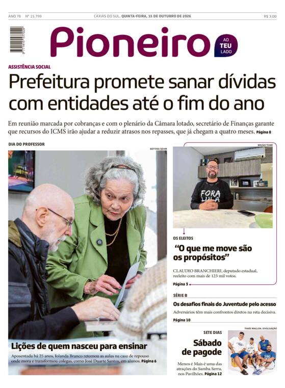 Capa Jornal Impresso